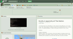 Desktop Screenshot of insanitytea.deviantart.com