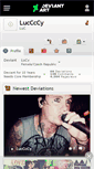 Mobile Screenshot of luccccy.deviantart.com