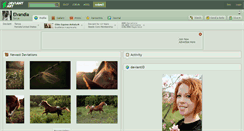 Desktop Screenshot of elvandia.deviantart.com