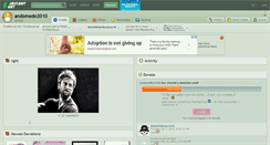 Desktop Screenshot of andomedo2010.deviantart.com