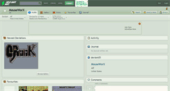 Desktop Screenshot of mouseworx.deviantart.com