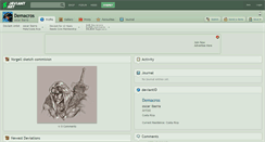 Desktop Screenshot of demacros.deviantart.com