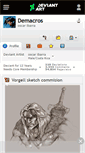 Mobile Screenshot of demacros.deviantart.com