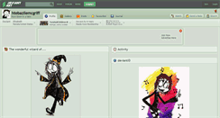 Desktop Screenshot of htebazilemcgriff.deviantart.com