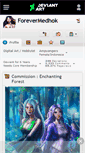 Mobile Screenshot of forevermedhok.deviantart.com