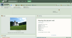 Desktop Screenshot of cornebus.deviantart.com