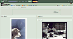 Desktop Screenshot of lothander.deviantart.com