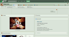 Desktop Screenshot of black-emo.deviantart.com