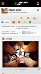 Mobile Screenshot of black-emo.deviantart.com