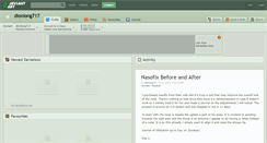 Desktop Screenshot of dionlong717.deviantart.com