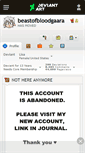 Mobile Screenshot of beastofbloodgaara.deviantart.com
