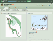 Tablet Screenshot of guy-inkognito.deviantart.com