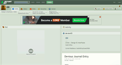 Desktop Screenshot of i0ii.deviantart.com