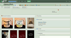 Desktop Screenshot of odysseus-effects.deviantart.com