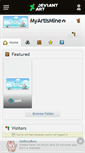 Mobile Screenshot of myartismine.deviantart.com