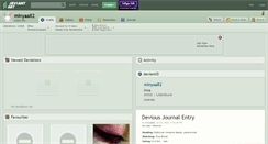 Desktop Screenshot of minyaa82.deviantart.com