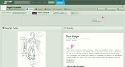 Desktop Screenshot of angelcloud466.deviantart.com
