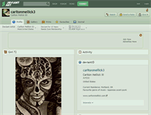 Tablet Screenshot of carltonmellick3.deviantart.com