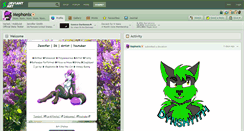 Desktop Screenshot of mephonix.deviantart.com