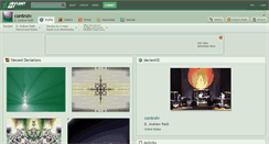 Desktop Screenshot of controlv.deviantart.com
