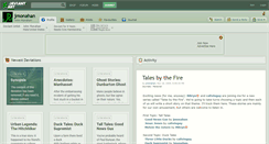 Desktop Screenshot of jmonahan.deviantart.com