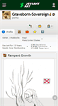 Mobile Screenshot of graveborn-sovereign.deviantart.com