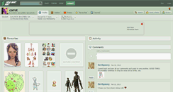 Desktop Screenshot of corrot.deviantart.com