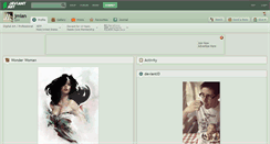 Desktop Screenshot of jmlan.deviantart.com