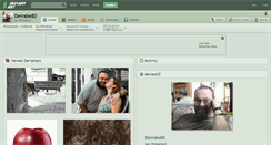 Desktop Screenshot of derrabe80.deviantart.com