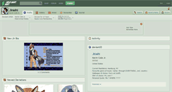Desktop Screenshot of jirashi.deviantart.com