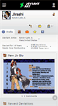 Mobile Screenshot of jirashi.deviantart.com