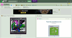 Desktop Screenshot of mindsend.deviantart.com