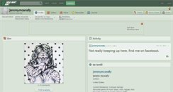 Desktop Screenshot of jeremymcanally.deviantart.com