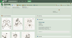 Desktop Screenshot of kilotonnage.deviantart.com