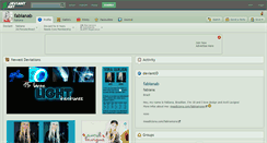 Desktop Screenshot of fabianab.deviantart.com