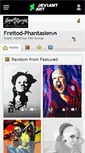 Mobile Screenshot of freitod-phantasien.deviantart.com