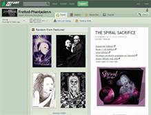 Tablet Screenshot of freitod-phantasien.deviantart.com