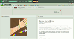 Desktop Screenshot of looneylune.deviantart.com