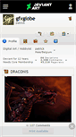 Mobile Screenshot of gfxglobe.deviantart.com