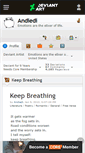 Mobile Screenshot of andiedi.deviantart.com