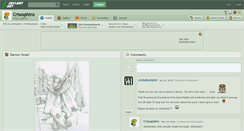 Desktop Screenshot of crisosphinx.deviantart.com
