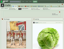 Tablet Screenshot of orloprat.deviantart.com