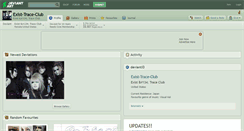 Desktop Screenshot of exist-trace-club.deviantart.com