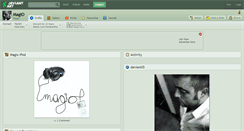 Desktop Screenshot of magio.deviantart.com