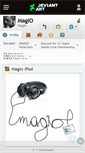 Mobile Screenshot of magio.deviantart.com