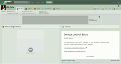 Desktop Screenshot of dj-jynx.deviantart.com