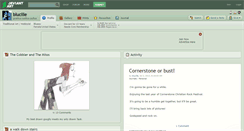Desktop Screenshot of blucille.deviantart.com