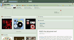 Desktop Screenshot of diet-otaku.deviantart.com