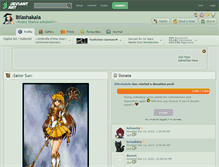 Tablet Screenshot of bilashakala.deviantart.com