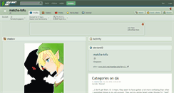 Desktop Screenshot of matcha-tofu.deviantart.com